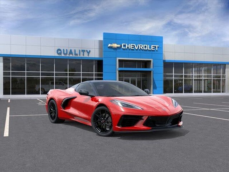 2025 Chevrolet Corvette — a typically priced live listing