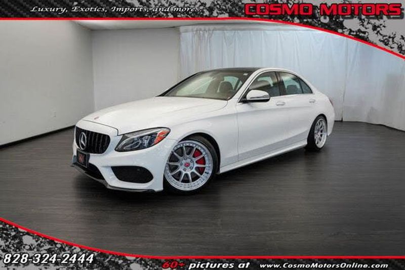 2018 Mercedes-Benz C-Class — a typically priced live listing