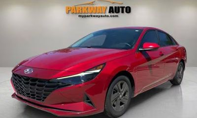 2021 Hyundai Elantra Blue