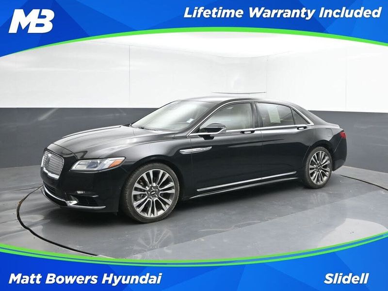 2017 Lincoln Continental — a typically priced live listing