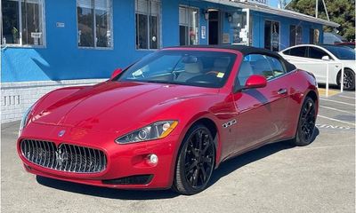 2012 Maserati Granturismo Automatic AND Convertible