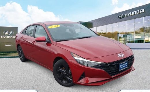 2021 Hyundai Elantra Blue
