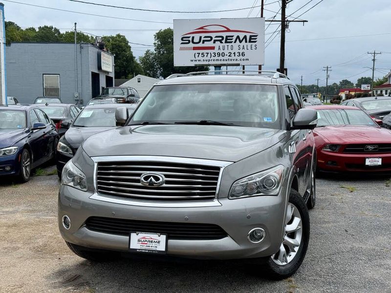 2014 Infiniti QX80 — a typically priced live listing