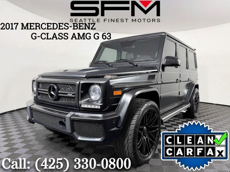 2017 Mercedes Benz G Class — a typically priced live listing
