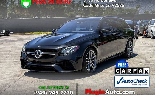 2018 Mercedes-Benz E-Class AMG E63 S