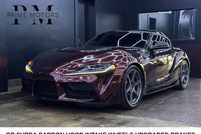 2020 Toyota Supra — a typically priced live listing
