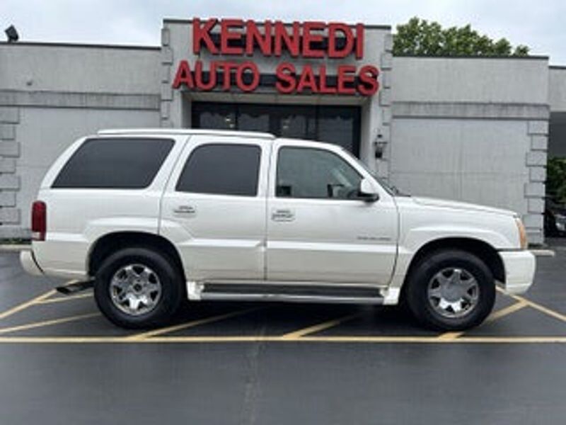 2002 Cadillac Escalade — a typically priced live listing