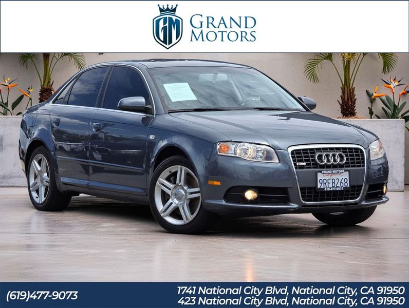 2008 Audi A4 — a typically priced live listing