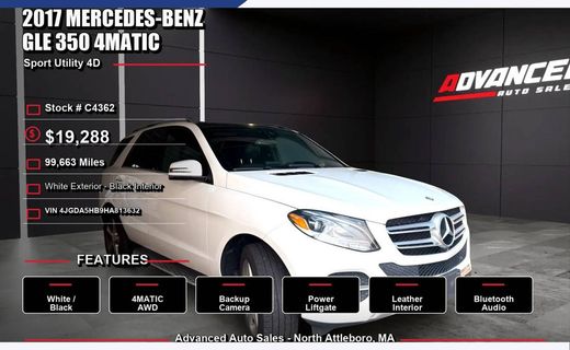 2017 Mercedes-Benz GLE-Class GLE350