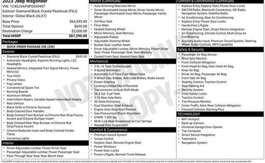 2023 Jeep Wagoneer Base