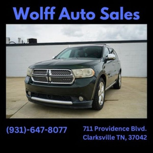 2011 Dodge Durango — a typically priced live listing