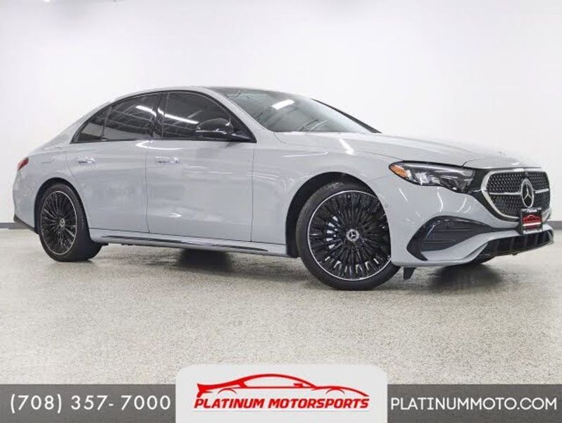 2024 Mercedes-Benz E-Class — a typically priced live listing