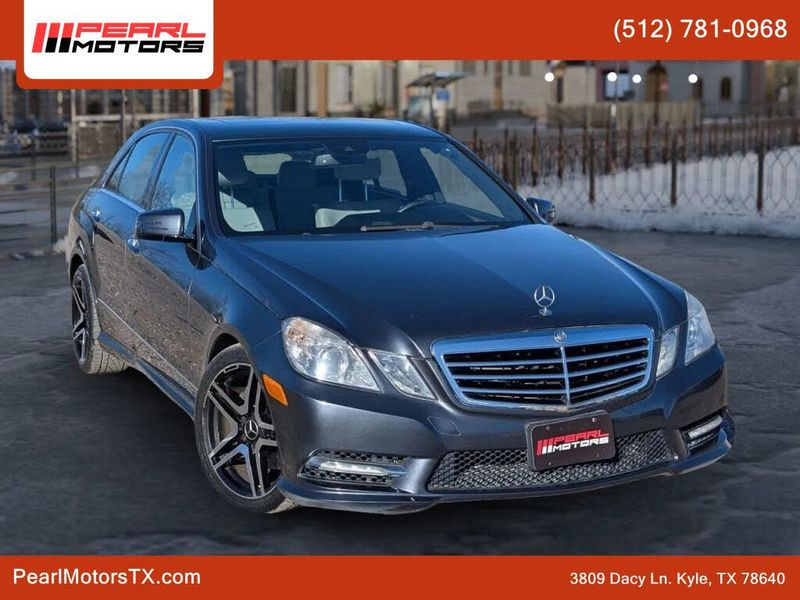 2013 Mercedes-Benz E-Class — a typically priced live listing