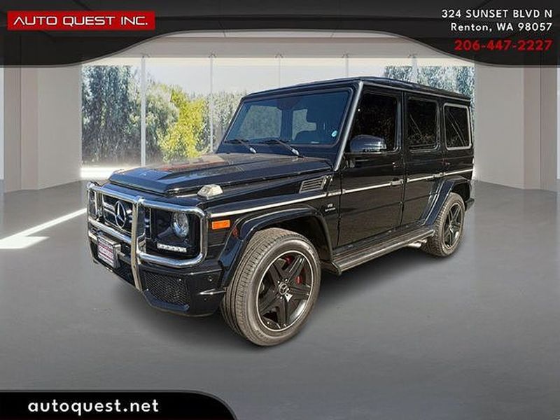 2016 Mercedes-Benz G-Class — a typically priced live listing