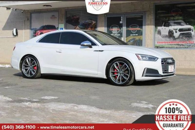 2018 Audi S5 — a typically priced live listing
