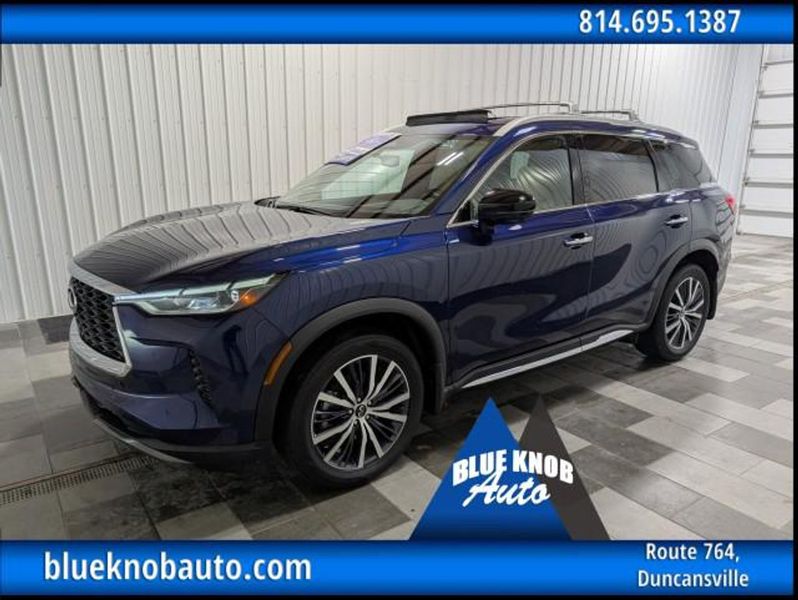 2025 Infiniti QX60 — a typically priced live listing