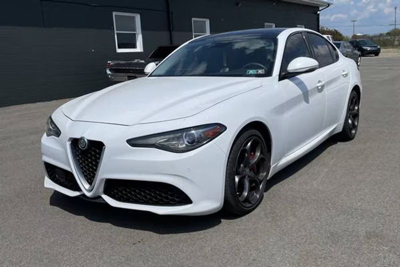 2018 Alfa Romeo Giulia — a typically priced live listing