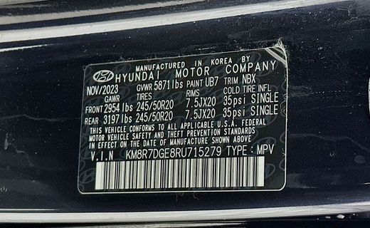 2024 Hyundai Palisade Calligraphy Night Edition