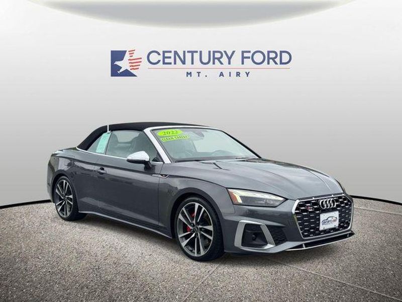 2022 Audi S5 — a typically priced live listing