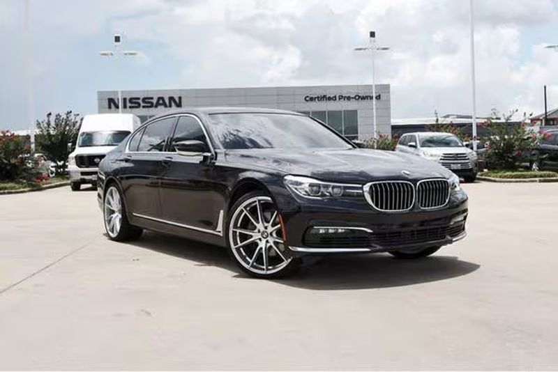 2017 Bmw 740I — a typically priced live listing