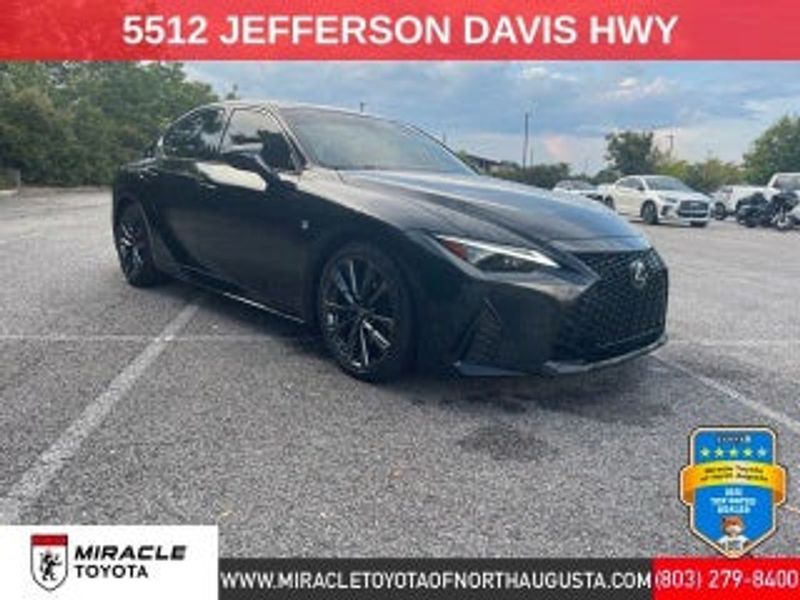 2022 Lexus IS — a typically priced live listing