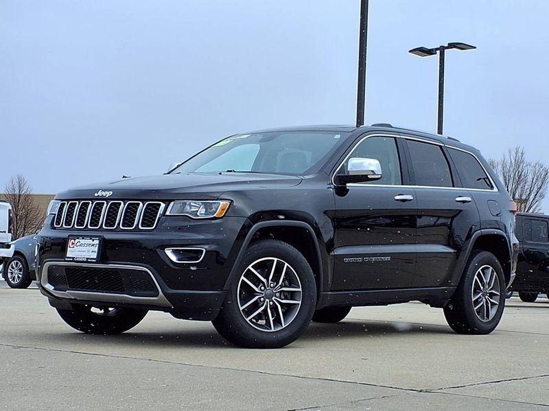 2021 Jeep Grand Cherokee — a typically priced live listing
