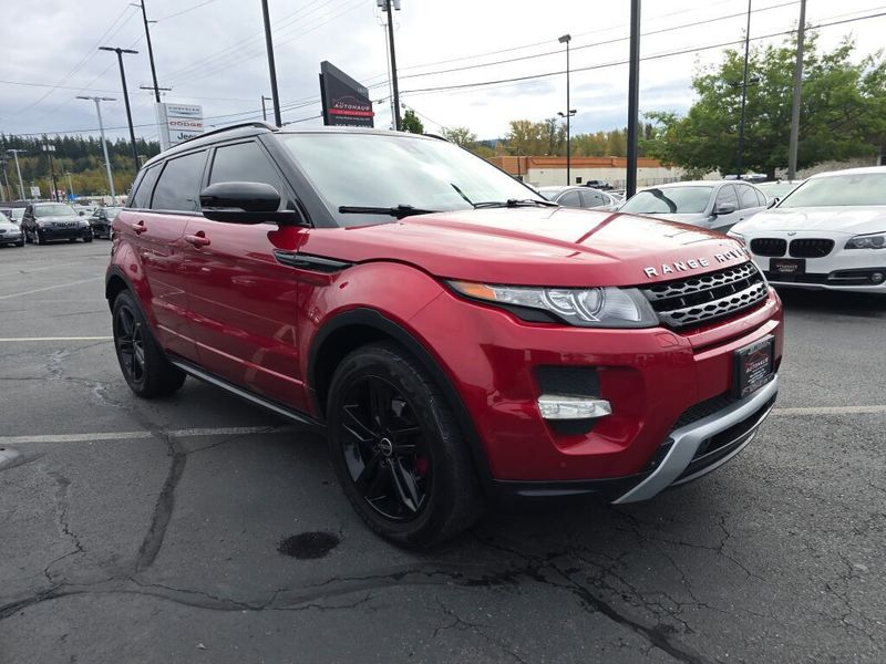 2012 Land Rover Range Rover Evoque — a typically priced live listing
