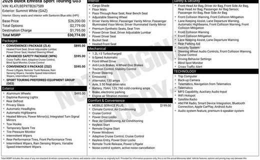2026 Buick Envista Sport Touring