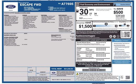 2023 Ford Escape Active