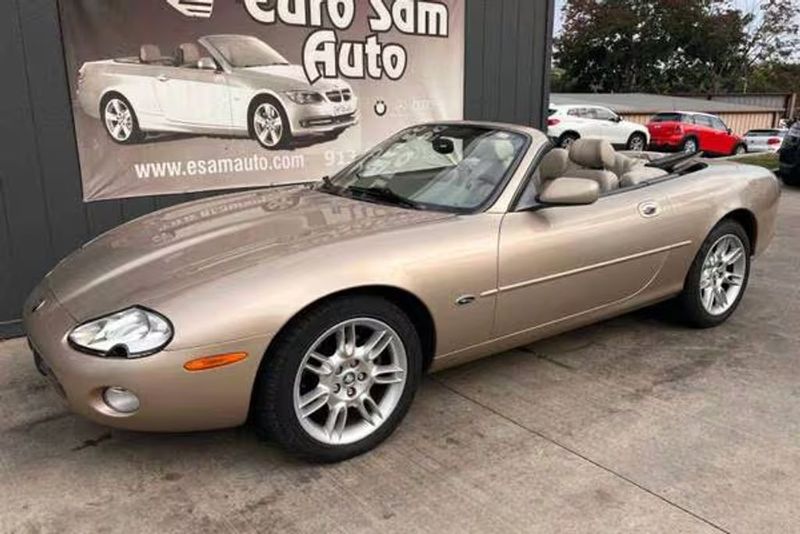 2002 Jaguar XK8 — a typically priced live listing