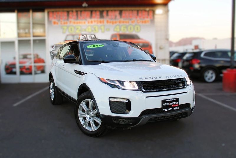 2018 Land Rover Range Rover Evoque — a typically priced live listing