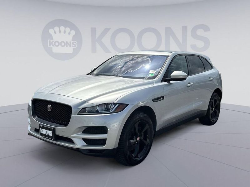 2020 Jaguar F Pace — a typically priced live listing