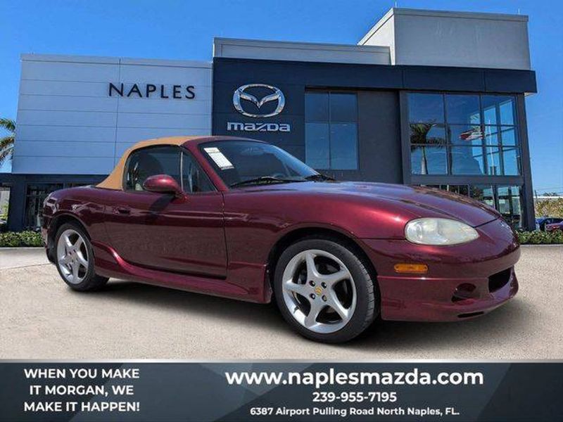 2003 Mazda MX-5 — a typically priced live listing