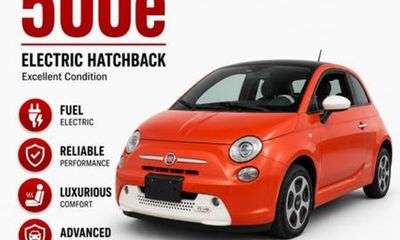 2017 Fiat 500 Battery Electric