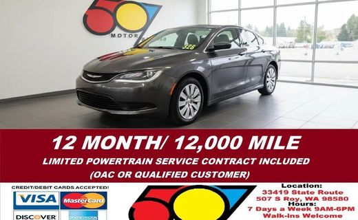 2016 Chrysler 200 LX