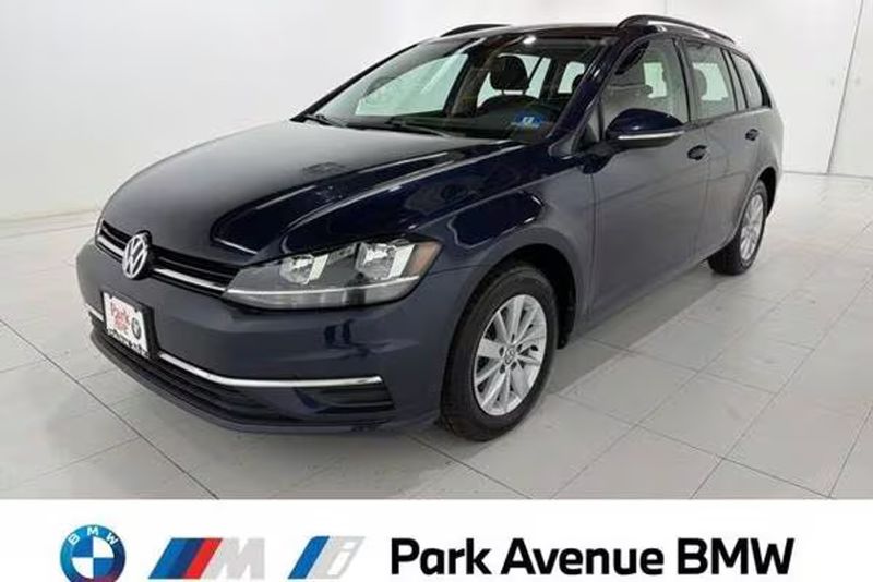 2018 Volkswagen Golf Sportwagen — a typically priced live listing