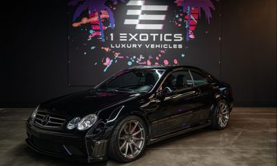 2008 Mercedes-Benz CLK-Class CLK63 AMG Black