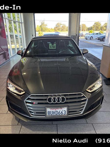 2018 Audi S5 — a typically priced live listing