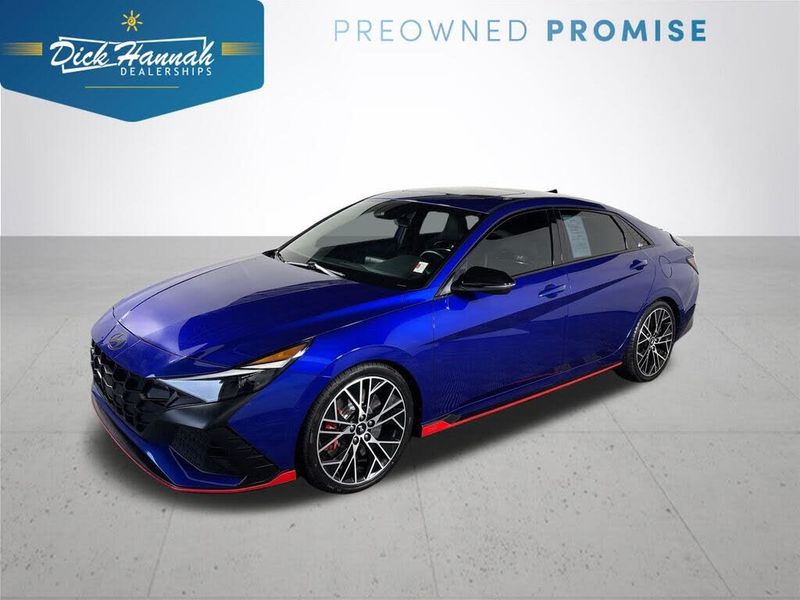 2022 Hyundai Elantra N — a typically priced live listing