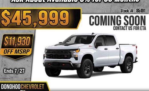 2026 Chevrolet Silverado Trail Boss Custom