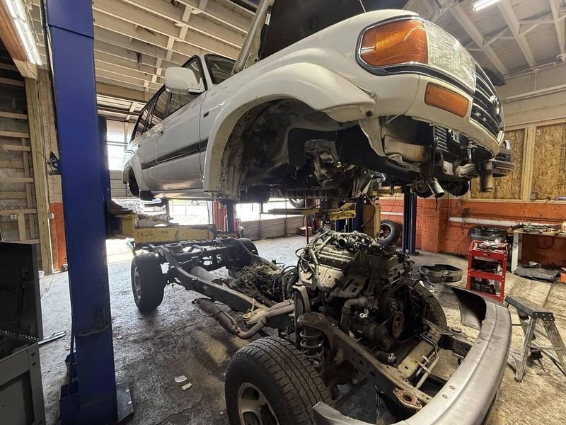 1997 Toyota Land Cruiser — a typically priced live listing
