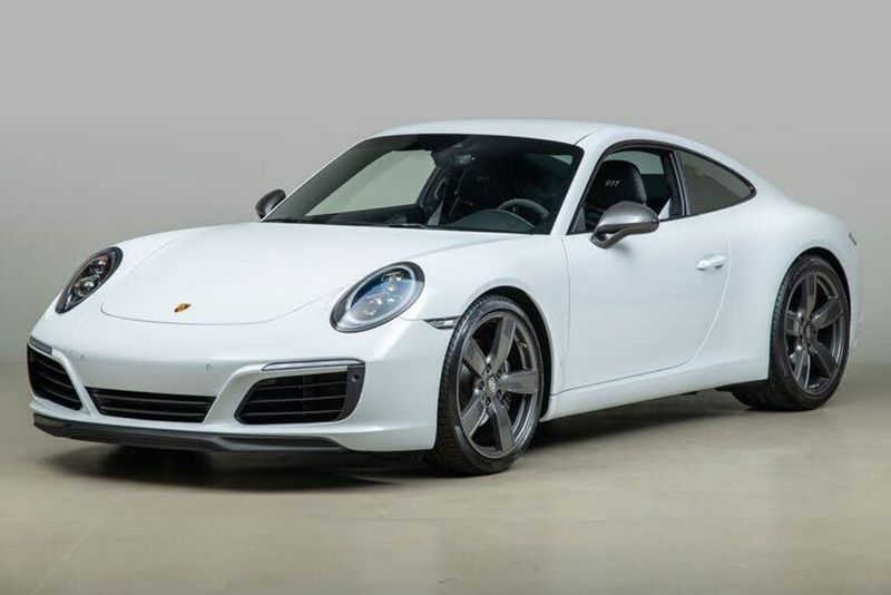 2018 Porsche 911 — a typically priced live listing