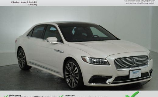 2018 Lincoln Continental Reserve