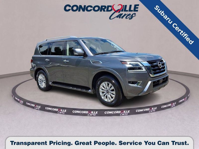 2024 Nissan Armada — a typically priced live listing
