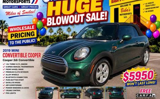 2019 Mini Cooper Convertible
