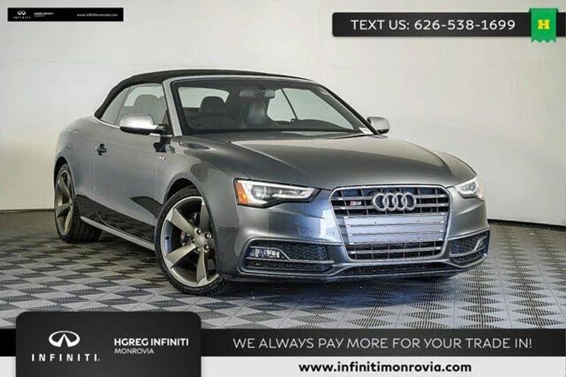 2015 Audi S5 — a typically priced live listing