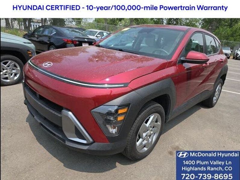 2025 Hyundai Kona — a typically priced live listing