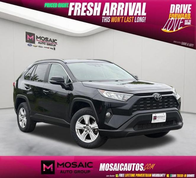 2021 Toyota RAV4 — a typically priced live listing
