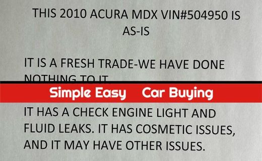 2010 Acura MDX