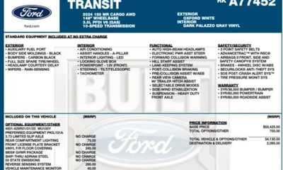 2024 Ford Transit Medium Roof